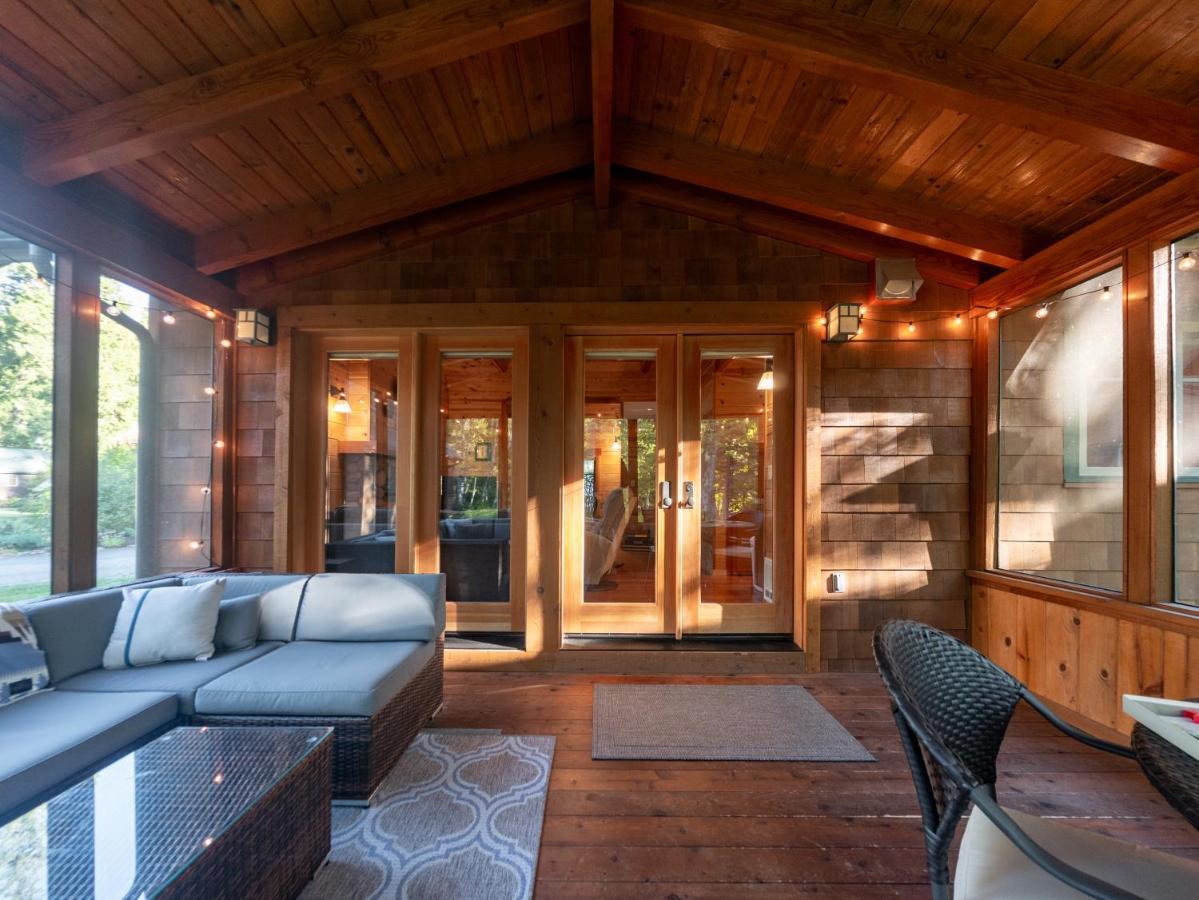 On The River Wooded Bliss Cabin Near Loloma McKenzie Bridge ภายนอก รูปภาพ